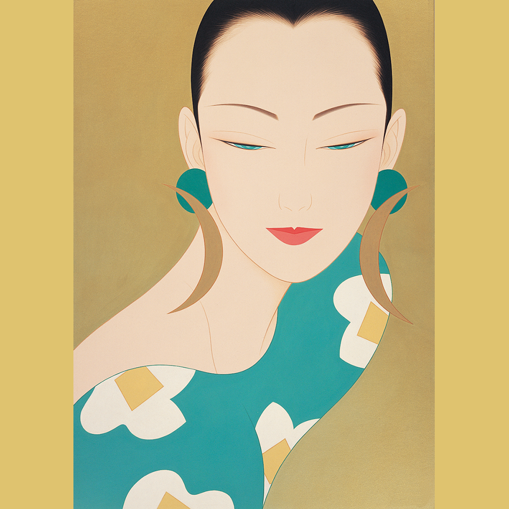 大首絵で描く真髄」美人画案内04 | BLOG | 鶴田一郎：ICHIRO TSURUTA